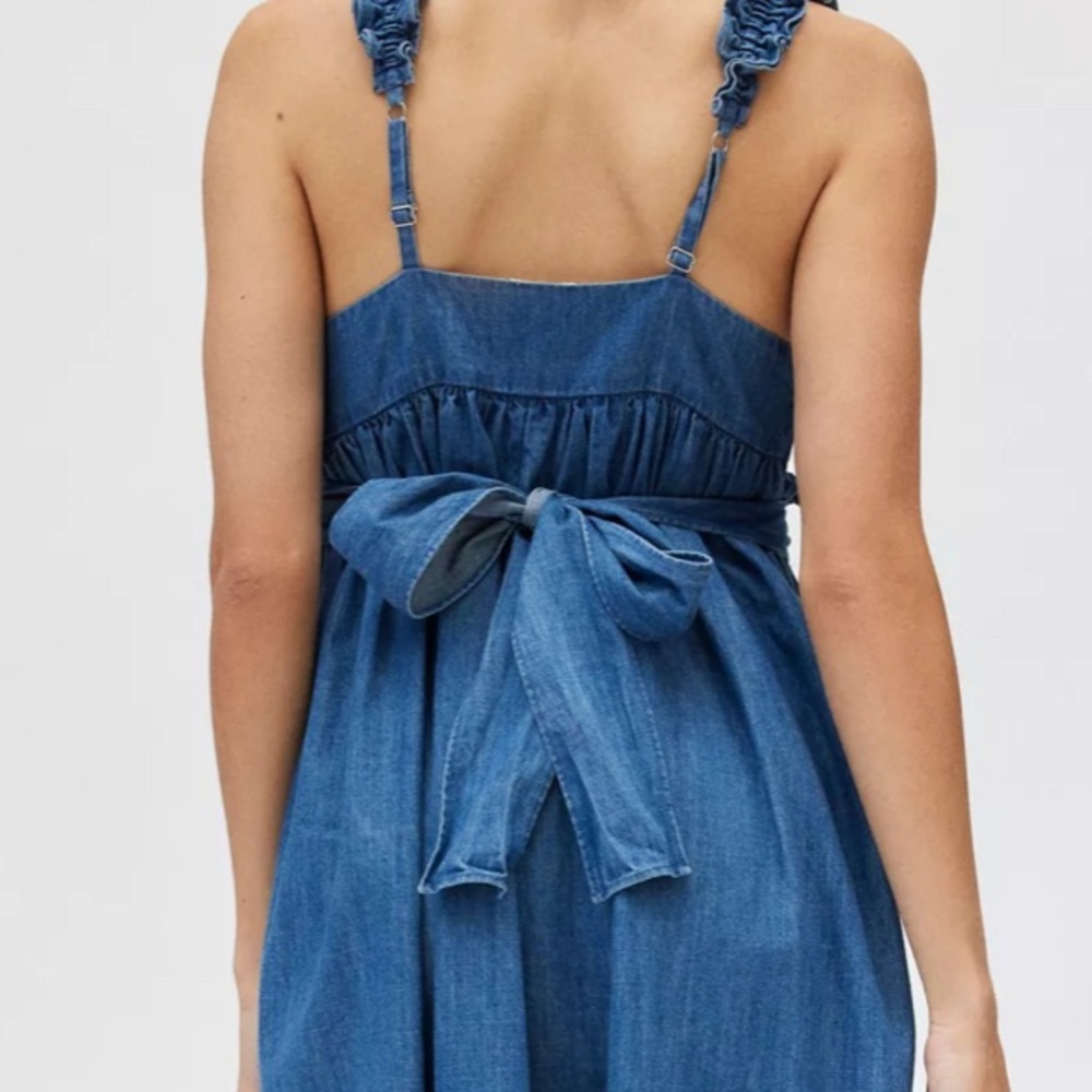 Urban Outfitters maxi denim dress new w tags